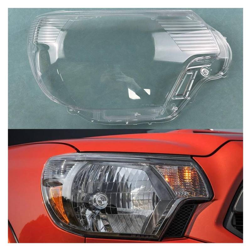 YBDFCBF Kompatibel for Toyota Tacoma 2012 2013 2014 2015 Scheinwerfer Abdeckung Scheinwerfer Shell Transparent Lampenschirm Fall Ersetzen Original Objektiv(Right) von YBDFCBF