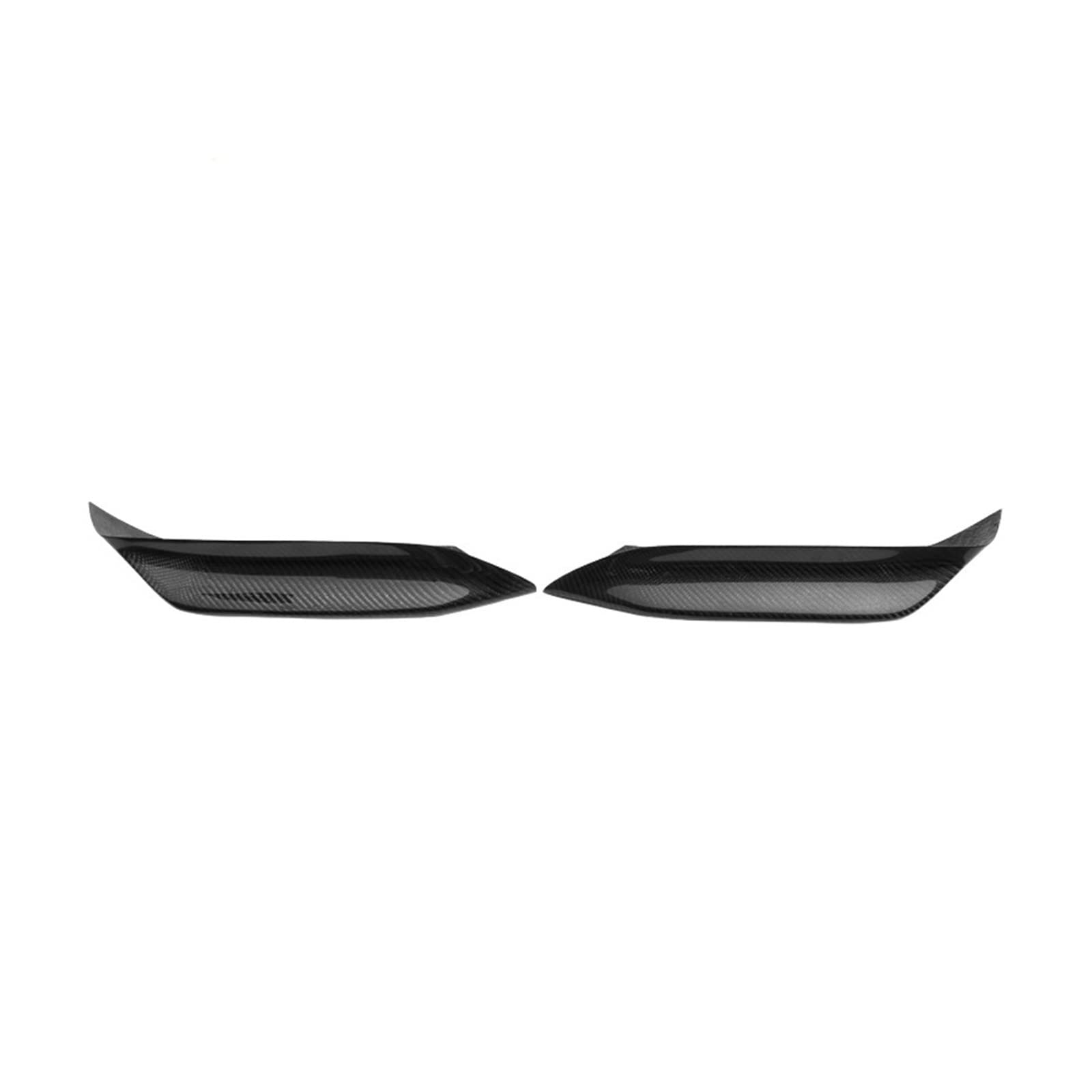 YBDFCBF M3 M4 Frontstoßstangensplitter aus echtem Carbon, kompatibel mit BMW F80 M3 F82 F83 2014–2019, Auto-Styling, EIN Paar von YBDFCBF