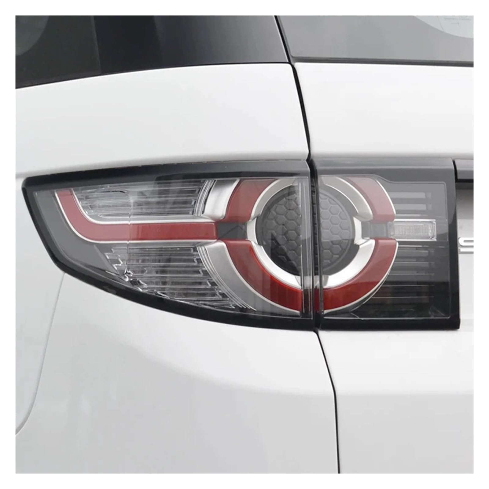 YBDFCBF Rücklicht Abdeckung Kompatibel for Land Rover Discovery Sport 2015-2018 Auto Rücklicht Objektiv Zurück Lampenschirm Auto Bremslichter Shell(Left and Right) von YBDFCBF