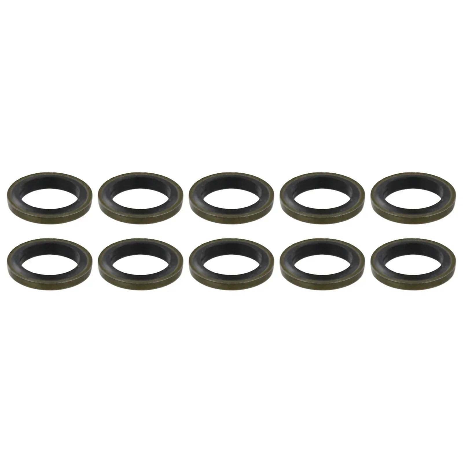 YBFFBH [Replacement] 10 stücke 12mm Hohlschraube Unterlegscheiben Versiegelt for Nissin for Master Zylinder Motorrad Motorrad Elektrische Roller Öl Rohr Ringe von YBFFBH