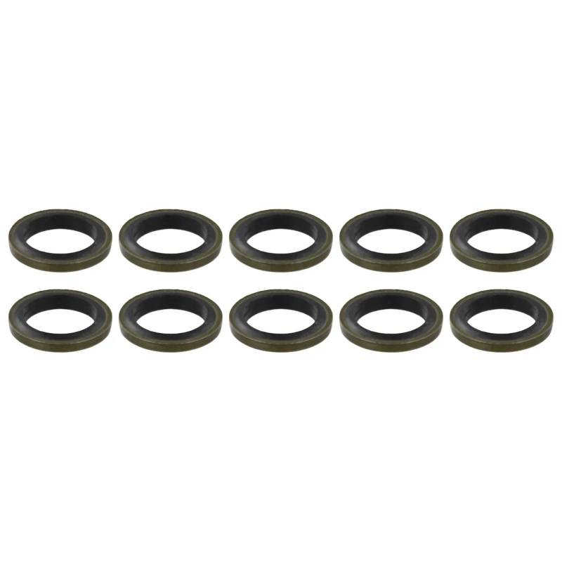 YBFFBH [Replacement] 10 stücke 12mm Hohlschraube Unterlegscheiben Versiegelt for Nissin for Master Zylinder Motorrad Motorrad Elektrische Roller Öl Rohr Ringe von YBFFBH