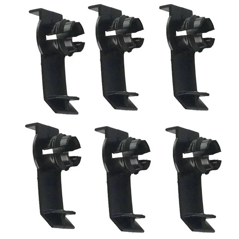 YBFFBH [Replacement] 6 PCS Auto Fensterheber Clips for Vorne Links Oder Rechts Kunststoff Schwarz Clips Auto Innen Zubehör for BMW E53 51338254781 von YBFFBH