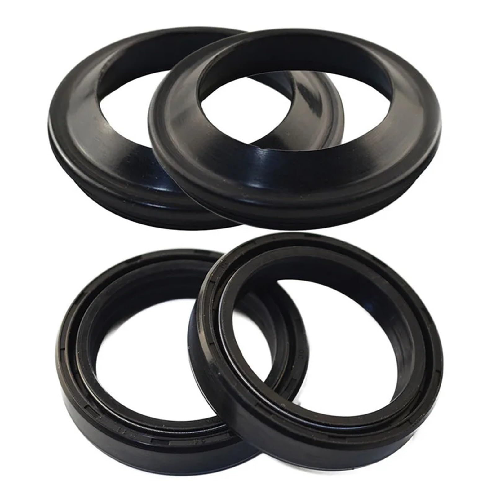 Motorrad 48 58 10 Gabel Dämpfer Öl Staub Dichtungen for YZ250F WR250F YZ450F YZ125LC YZ 450F 125LC for CR125 2005(OIL AND DUST SEAL) von YBFYTUSE