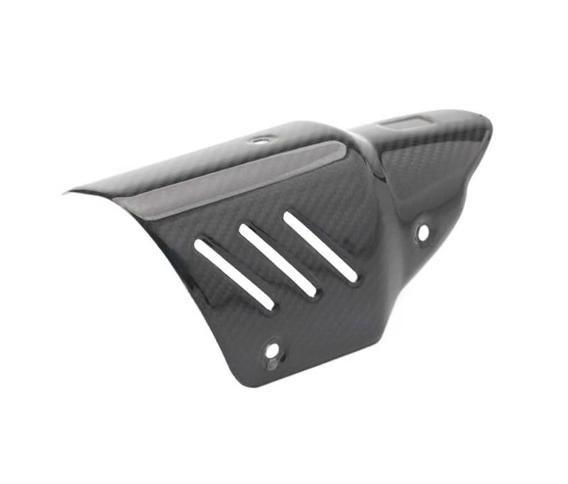 Auspuff Hitzeschutzblech Carbon Fiber Protector Hitzeschild Abdeckung Schutz Anti-verbrühungs Abdeckung Für Motorrad Auspuffrohr Schalldämpfer von YBGTRS