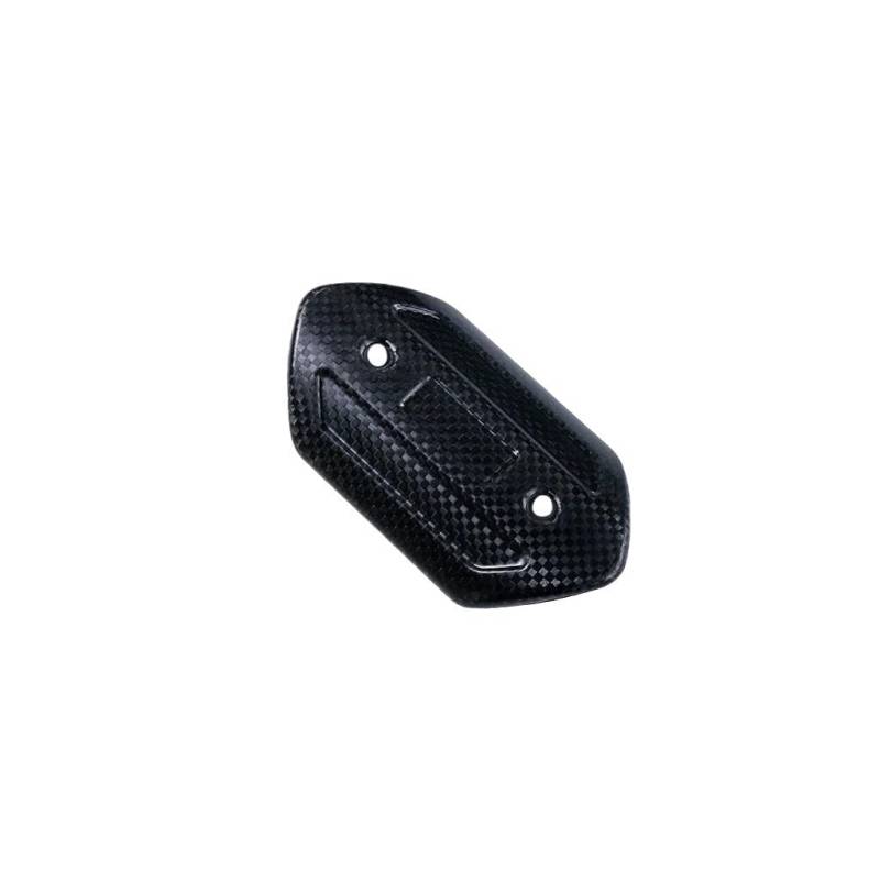 Auspuff Hitzeschutzblech Motorrad Universal Carbon Fiber Auspuff Isolierung Abdeckung Anti Verbrühungen Abdeckung Motorrad Auspuff Schalldämpfer Schutz Protector von YBGTRS