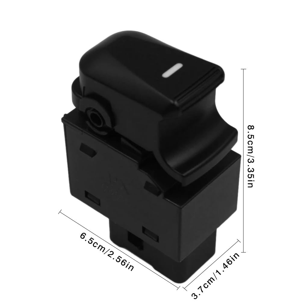 Auto Fensterschalter 3/5/10 Stück Fensterheber-Steuerung, einzelne Autotasten, Schalter, multifunktionaler energiesparender Fensterheber-Ersatz für IX35 Fensterheberschalter Fensterschalter(Window Swi von YBGTRS