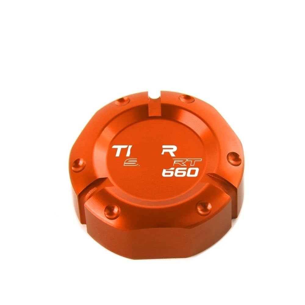 Behälter-Deckel Vorderbremse Motorrad Hinten Brems Reservoir Abdeckung Kappe Zubehör Für Tiger Für Sport 600 1050 800 XC XR Für Tiger800 Für Tiger1050 von YBGTRS