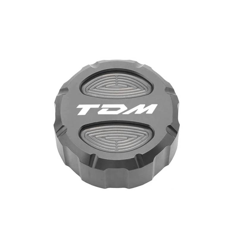 Behälter-Deckel Vorderbremse Motorrad Öl Tasse Kappe Vorne Und Hinten Brems Flüssigkeit Zylinder Master Reservoir Abdeckung Cap Für Yam&aha TDM 900 TDM900 2004-2015 von YBGTRS