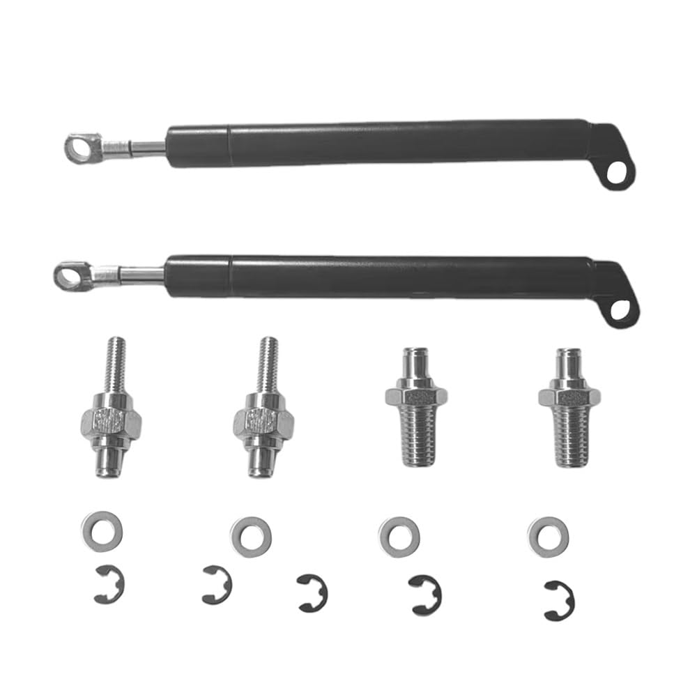 Heckklappe Gasfeder Dämpfer Stahl Hinten Heckklappe Öl Dämpfer Strebe Verlangsamen Easy Up Für T9 XL XLT XLT 2023 2024 Pickup LKW zubehör Gasdruckdämpfer Gasdruckfeder von YBGTRS