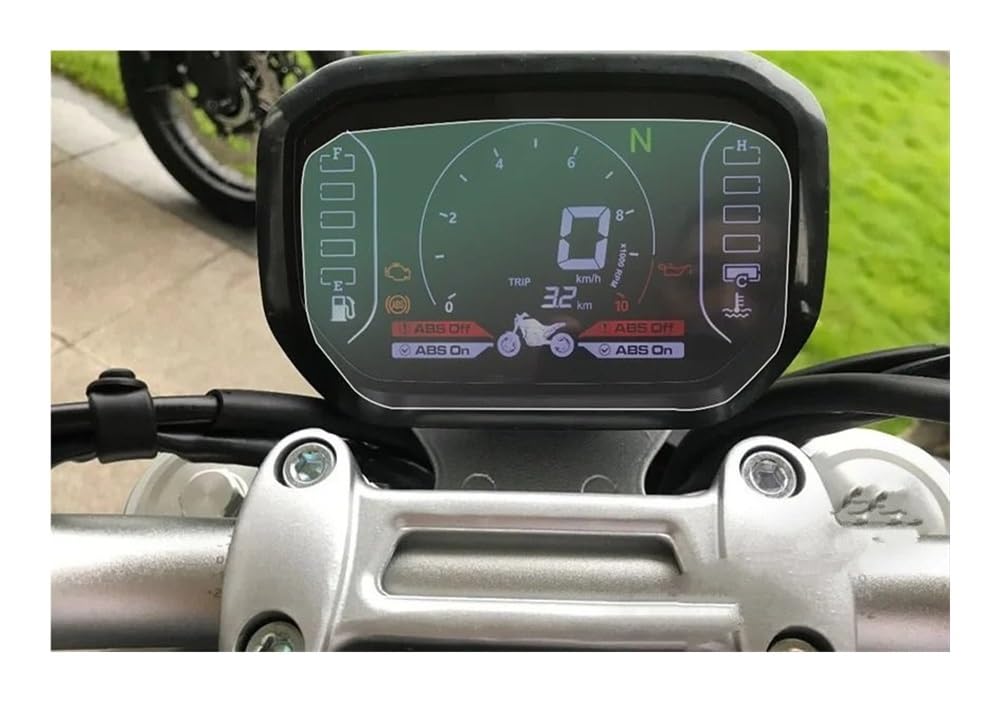 Kratz-Cluster-Bildschirm Motorrad-Cluster-Kratzschutzfolie Displayschutzfolie Armaturenbrett-Instrument Für CO&LOVE 500F von YBGTRS