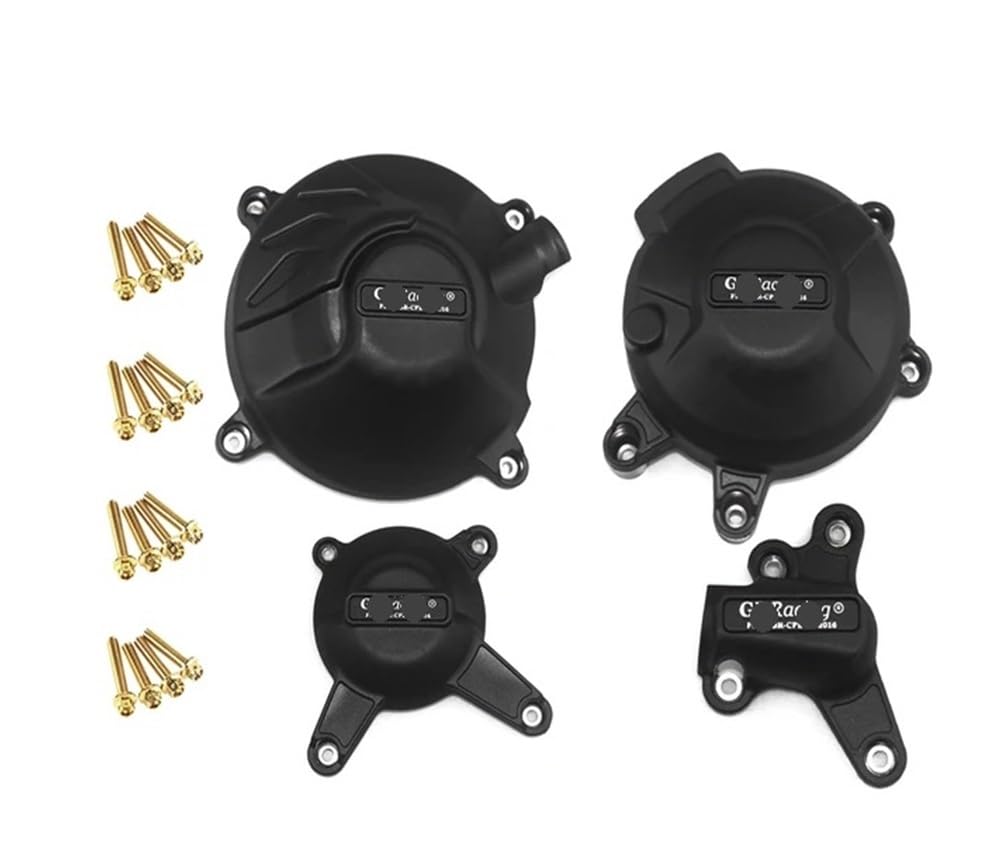 Motorabdeckungsschutz Motorrad Motorräder Motor Abdeckung Schutz Fall Für Yam&aha FZ09 MT09 2014-2020 SXR900 2015-2020 Kupplung Zündung Abdeckung Schutz Kit von YBGTRS