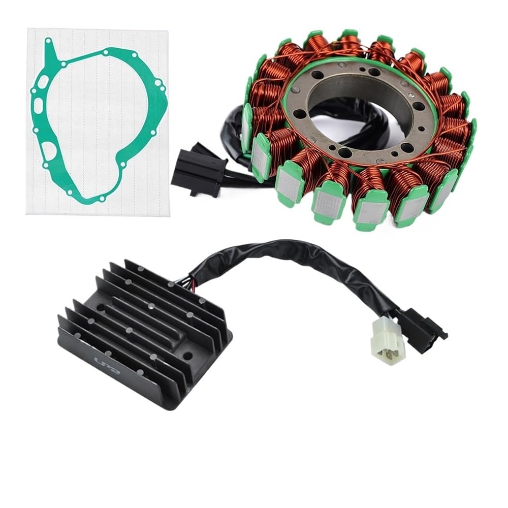 Spule Magneto Stator Generator DL1000 DL 1000 Motor Stator Spule + Spannungsreglergleichrichter Für Su&zuki DL1000 Für V-Strom 2003-2012 Mit Dichtung DL-1000 von YBGTRS