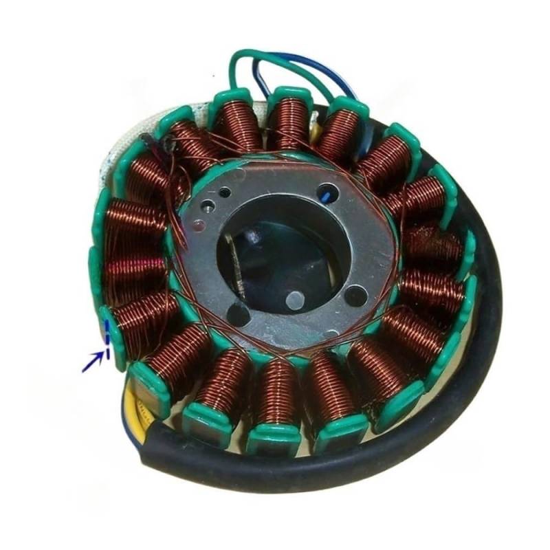 Spule Magneto Stator Generator Dreirädriges Motorrad CG125 300 Für CG125 150 200 250 Hochleistungsgenerator Spule Magnetmotor Stator 18 Pole 200 250W 350W von YBGTRS