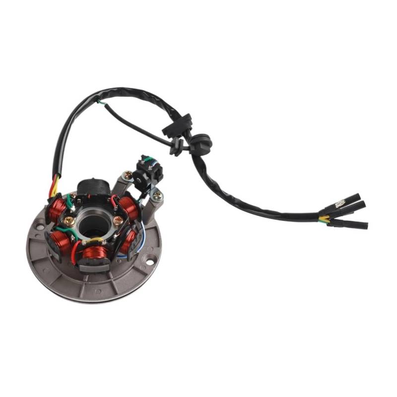 Spule Magneto Stator Generator Magneto Stator Platte Magneto Stator Spule Motorrad Zubehör Für LIFAN YX 140cc Kick Start Motor Spulen Zündung Stator Magneto von YBGTRS