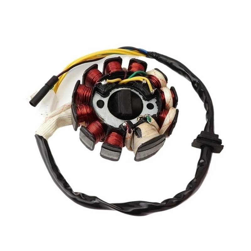 Spule Magneto Stator Generator Motorrad Teile GY6-125 Generator Magneto Zündung Stator Spule 11 Pol Zündspule Stator Geeignet Für 125cc 150cc von YBGTRS