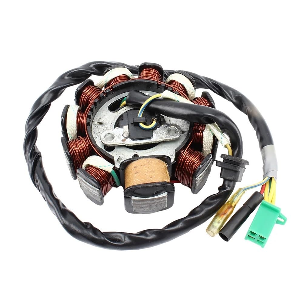 Spule Magneto Stator Generator Motorrad Zündung Magneto Stator Spule GY6-11 Pole Für GY6-125CCG Zu 200CC Starten Motor Spulen Zündung Stator Magneto von YBGTRS