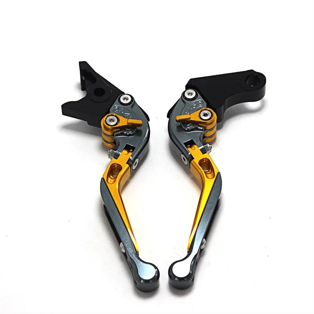 Brake Clutch Levers Für YAM&AHA R15 R 15 2011-2016 2014 2015 2013 Logo R15 Motorrad Verstellbare Falten Ausziehbare Bremskupplungshebel Fit von YBRAVO