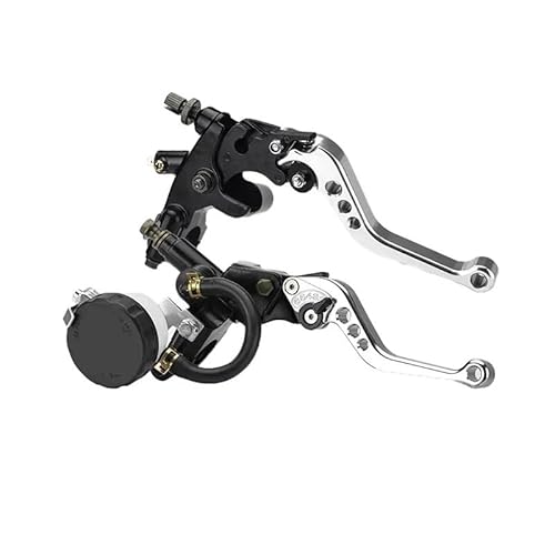 Brake Clutch Levers Motorrad Einstellbare Kupplung Bremse Hauptzylinder Reservoir Hebel Kit Für Yam&aha Für Ka&wasaki Für Du&Cati Für Ap&rilia von YBRAVO