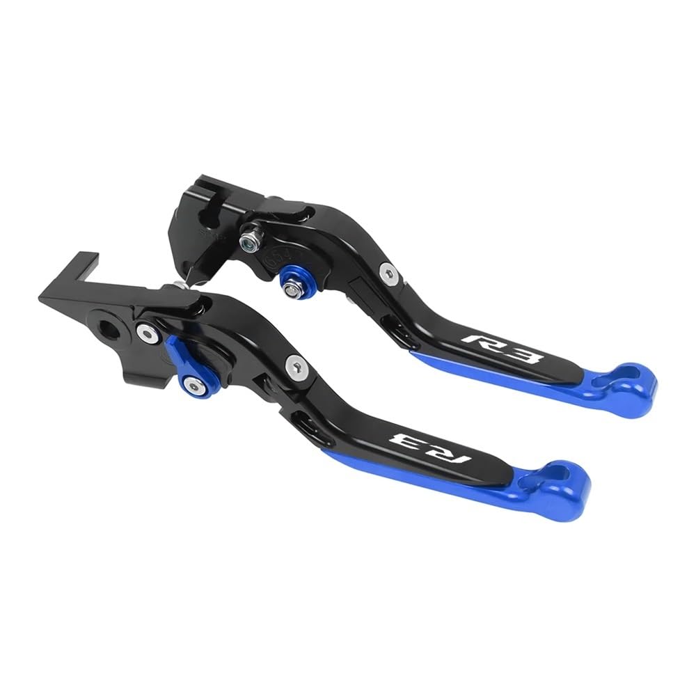 Brake Clutch Levers Motorradzubehör Klappbremskupplungshebel Lenkergriffe Für YAM&AHA YZF R3 YZFR3 2015-2020 YZF-R3 Griffhebel von YBRAVO