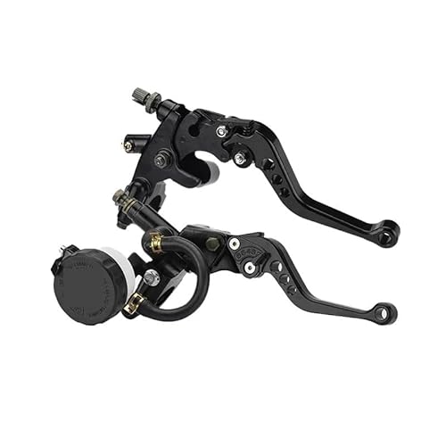 Brake Clutch Levers Universal Motorrad Einstellbare Kupplung Bremse Hauptzylinder Reservoir Hebel Kit für Yam&aha für Ka&wasaki für Du&Cati für Ap&rilia von YBRAVO