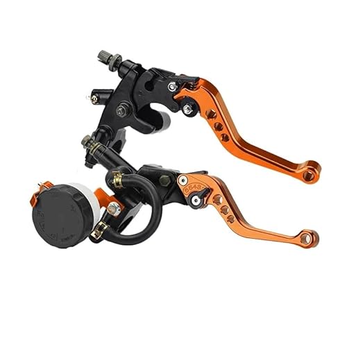 Brake Clutch Levers Universal Motorrad Einstellbare Kupplung Bremse Hauptzylinder Reservoir Hebel Kit für Yam&aha für Ka&wasaki für Du&Cati für Ap&rilia von YBRAVO