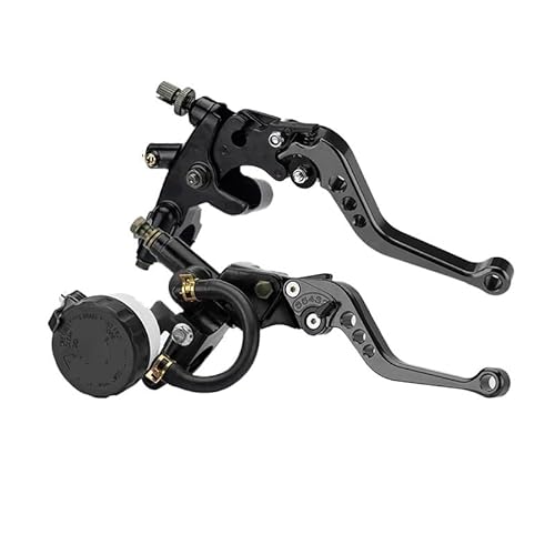 Brake Clutch Levers Universal Motorrad Einstellbare Kupplung Bremse Hauptzylinder Reservoir Hebel Kit für Yam&aha für Ka&wasaki für Du&Cati für Ap&rilia von YBRAVO