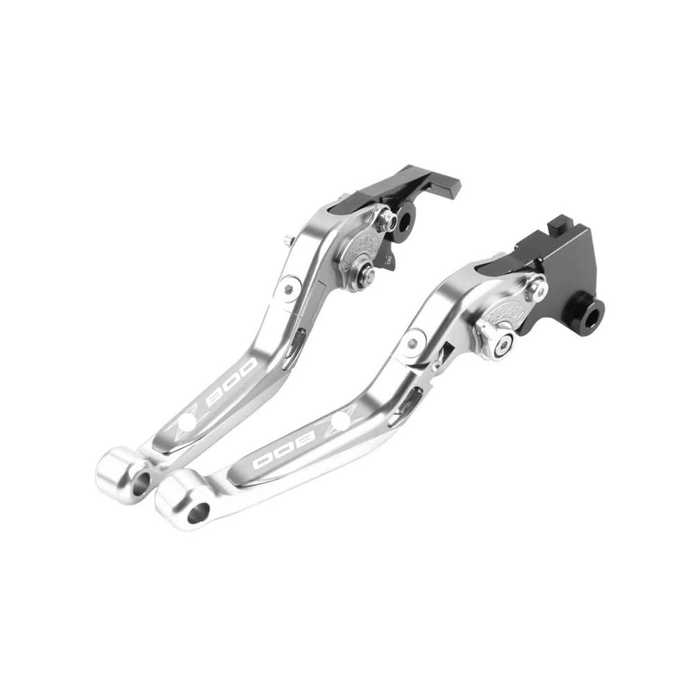 YBRAVO Brake Clutch Levers CNC-Bremsgriffhebel, Ausziehbar, Klappbar, Verstellbare Bremskupplungshebel Für Kawasaki Z800 Z800E Z 800 Version 2013-2016 von YBRAVO