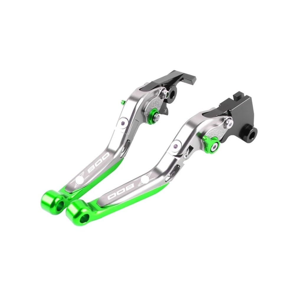 YBRAVO Brake Clutch Levers CNC-Bremsgriffhebel, Ausziehbar, Klappbar, Verstellbare Bremskupplungshebel Für Kawasaki Z800 Z800E Z 800 Version 2013-2016 von YBRAVO