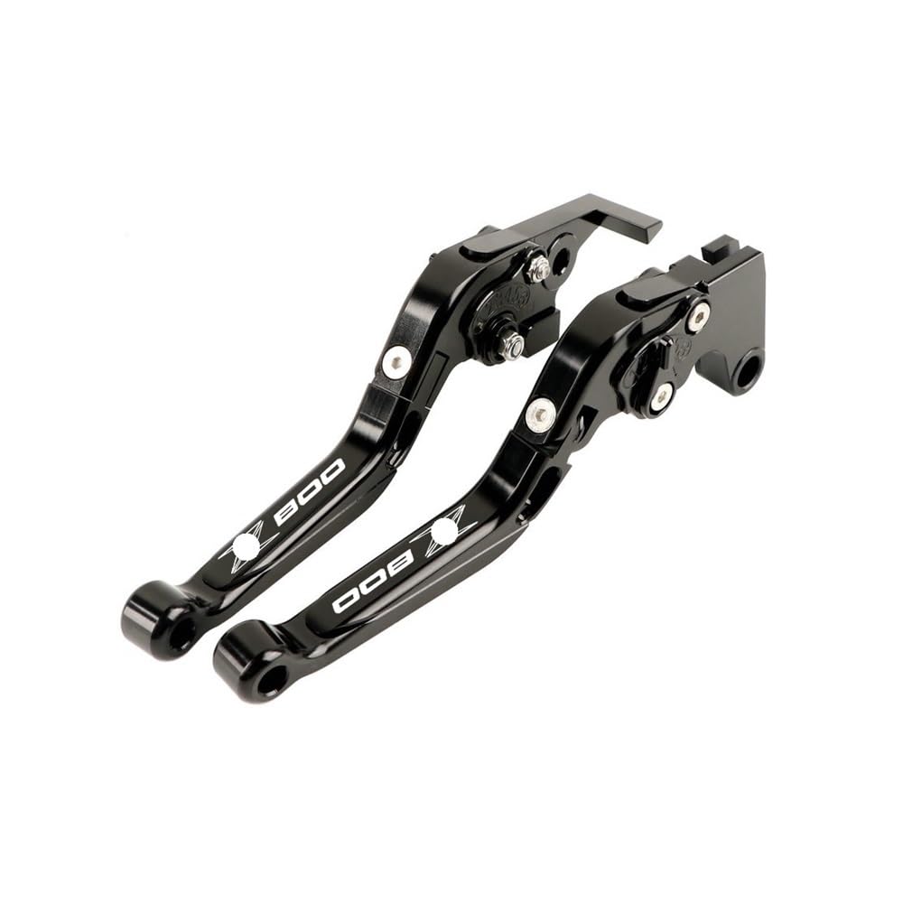 YBRAVO Brake Clutch Levers CNC-Bremsgriffhebel, Ausziehbar, Klappbar, Verstellbare Bremskupplungshebel Für Kawasaki Z800 Z800E Z 800 Version 2013-2016 von YBRAVO