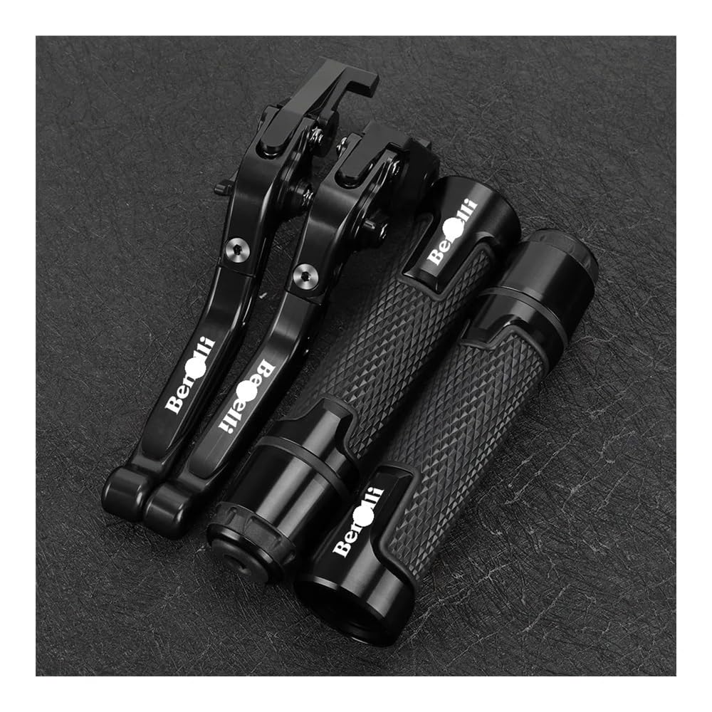 YBRAVO Brake Clutch Levers Für Be&Nelli BN 125 BN 150 TNT 150i BN125 Motorradzubehör CNC-Aluminium Einstellbare Kupplung Bremshebel Lenkergriffe Enden von YBRAVO