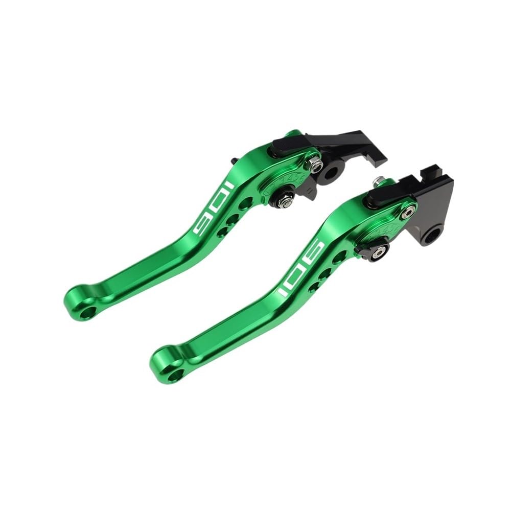 YBRAVO Brake Clutch Levers Für NORDE 901 2023-2024 Motorrad CNC Zubehör Kurzbremskupplungshebel Einstellbarer Griffsatz von YBRAVO