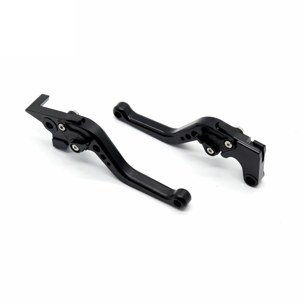 YBRAVO Brake Clutch Levers Kurze/Lange Bremse Kupplung Hebel Für Suzuki GSF 650/1200/1250 Bandit GSX650F GSX1250FA GSX1400 Motorrad Einstellbare CNC von YBRAVO