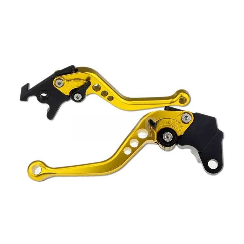 YBRAVO Brake Clutch Levers Lange Und Kurze Motorrad Einstellbare CNC-Bremskupplungshebel Für Kawasaki ZX6R 636 2007-2016 ZX10R 2006-2015 Z1000 2007-2016 Z750R von YBRAVO