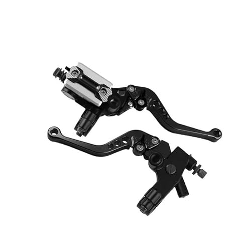 YBRAVO Brake Clutch Levers Motorrad-Tuning-Teile 7/8 22cm Lenkerhebel Hauptbremszylinder Oberpumpe Hydraulische Bremskupplung Handbremse von YBRAVO