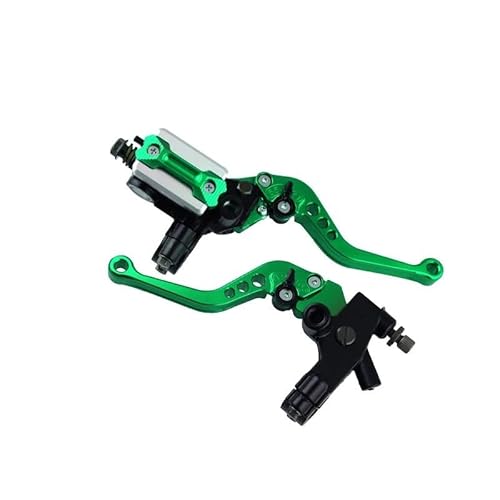 YBRAVO Brake Clutch Levers Motorrad-Tuning-Teile 7/8 22cm Lenkerhebel Hauptbremszylinder Oberpumpe Hydraulische Bremskupplung Handbremse von YBRAVO