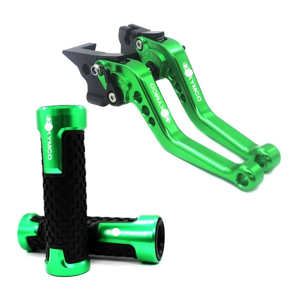 YBRAVO Brake Clutch Levers Motorradzubehör Für KYMCO XCITING 250 300 500 400 Downtown 125/200/350 Einstellbarer Bremsgriff Kupplungshebel Lenker von YBRAVO