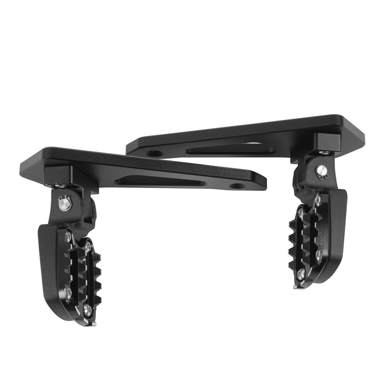 YBRAVO Fußrasten Motorrad Für XADV750 X-ADV750 X-ADV 750 2021-2023 Hinten Pedal Fuß Stehen Klapp Fußstützen Motorrad Passagier Pegs Zubehör von YBRAVO