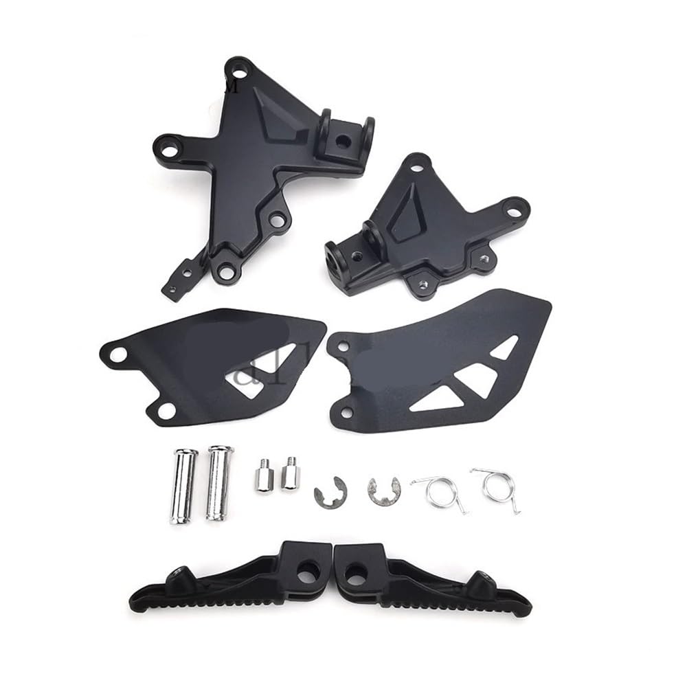 YBRAVO Fußrasten Motorrad Motorrad Vorne Fußrasten Fußrasten Halterung Set Für Ka&wasaki Für Ninja ZX-10R ZX10R 2011 2012 2013 2014 2015 2016 2017 2018 2019 2020 von YBRAVO