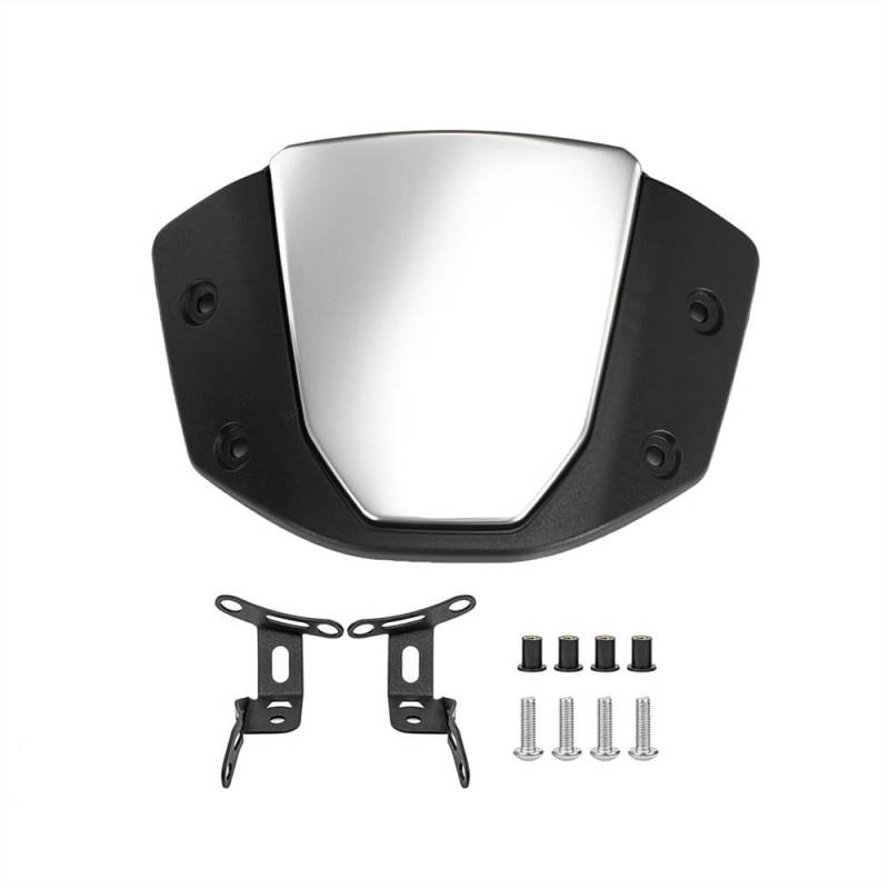 YBRAVO Motorrad Windabweiser Windschild Für H&on&da CB1000R 2018-2022 CB 1000R CB1000 R 2021 Motorrad Windschutz Deflektor Erweiterung Kit Windschutzscheibe Verkleidung von YBRAVO