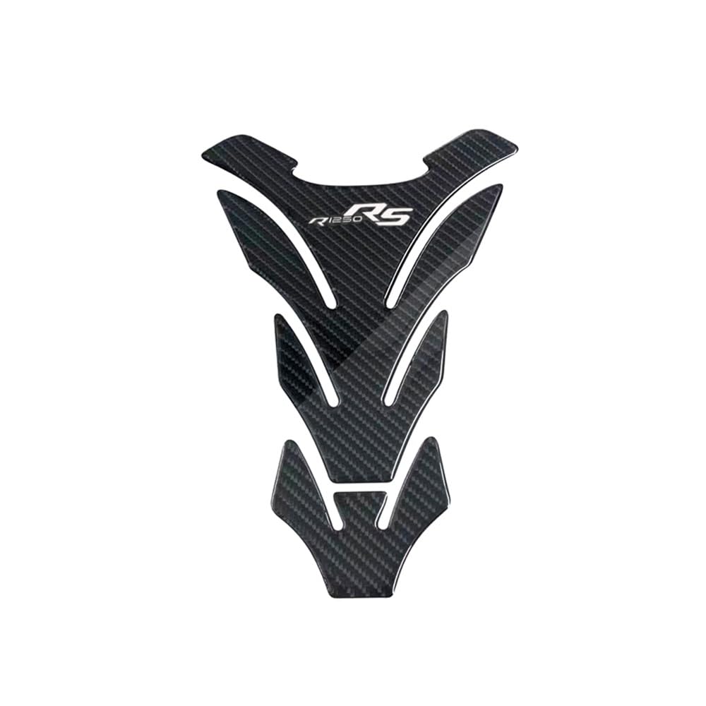 YBRAVO Tank pad Protector Carbon Fiber Motorrad Kraftstoff Tank Pad Abdeckung Schutz Aufkleber Aufkleber Für B&MW R1250RS R 1250 RS R1250 RS von YBRAVO