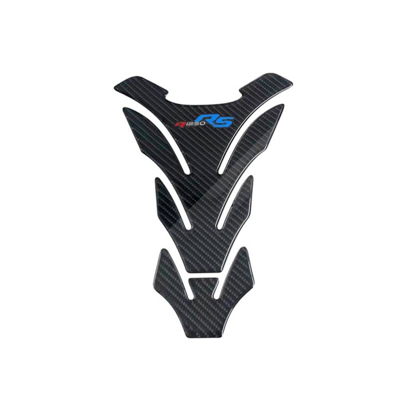 YBRAVO Tank pad Protector Carbon Fiber Motorrad Kraftstoff Tank Pad Abdeckung Schutz Aufkleber Aufkleber Für B&MW R1250RS R 1250 RS R1250 RS von YBRAVO