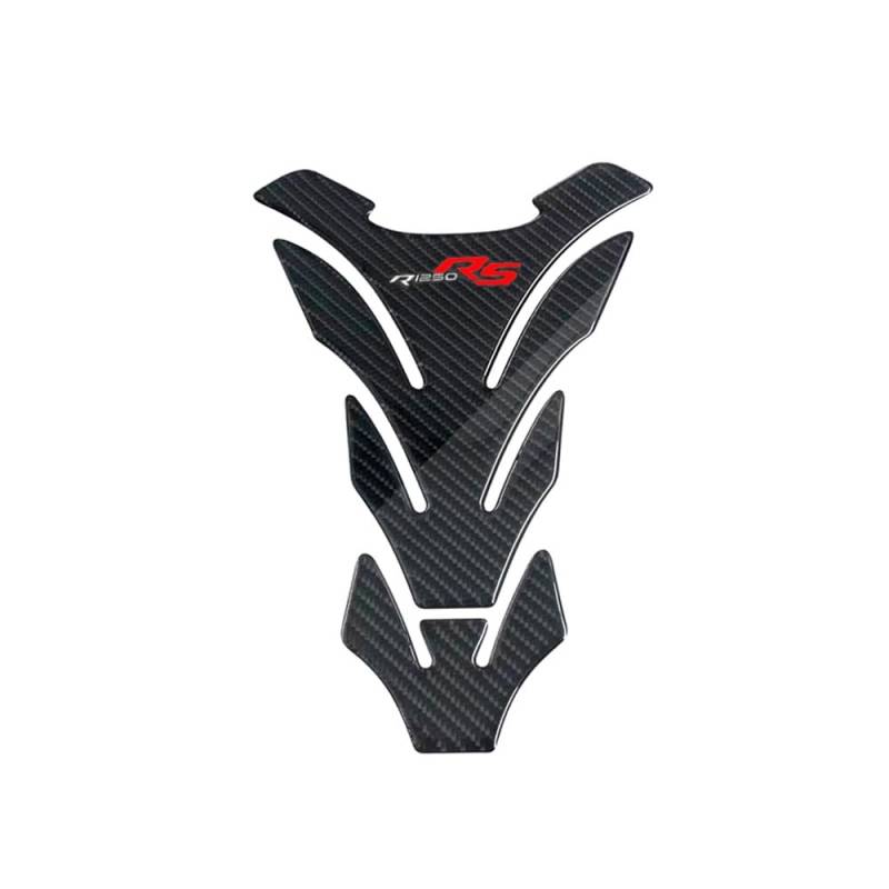 YBRAVO Tank pad Protector Carbon Fiber Motorrad Kraftstoff Tank Pad Abdeckung Schutz Aufkleber Aufkleber Für B&MW R1250RS R 1250 RS R1250 RS von YBRAVO