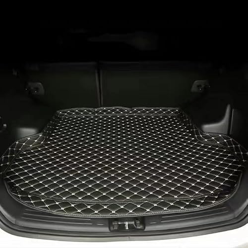 Auto Kofferraumwanne für Volvo V60 2011-2018, Kofferraum Schutzmatte Antirutschmatte Auto Kofferraummatte Stiefelmatte Wasserdicht Innen Zubehör,Black-C von YCDSSM