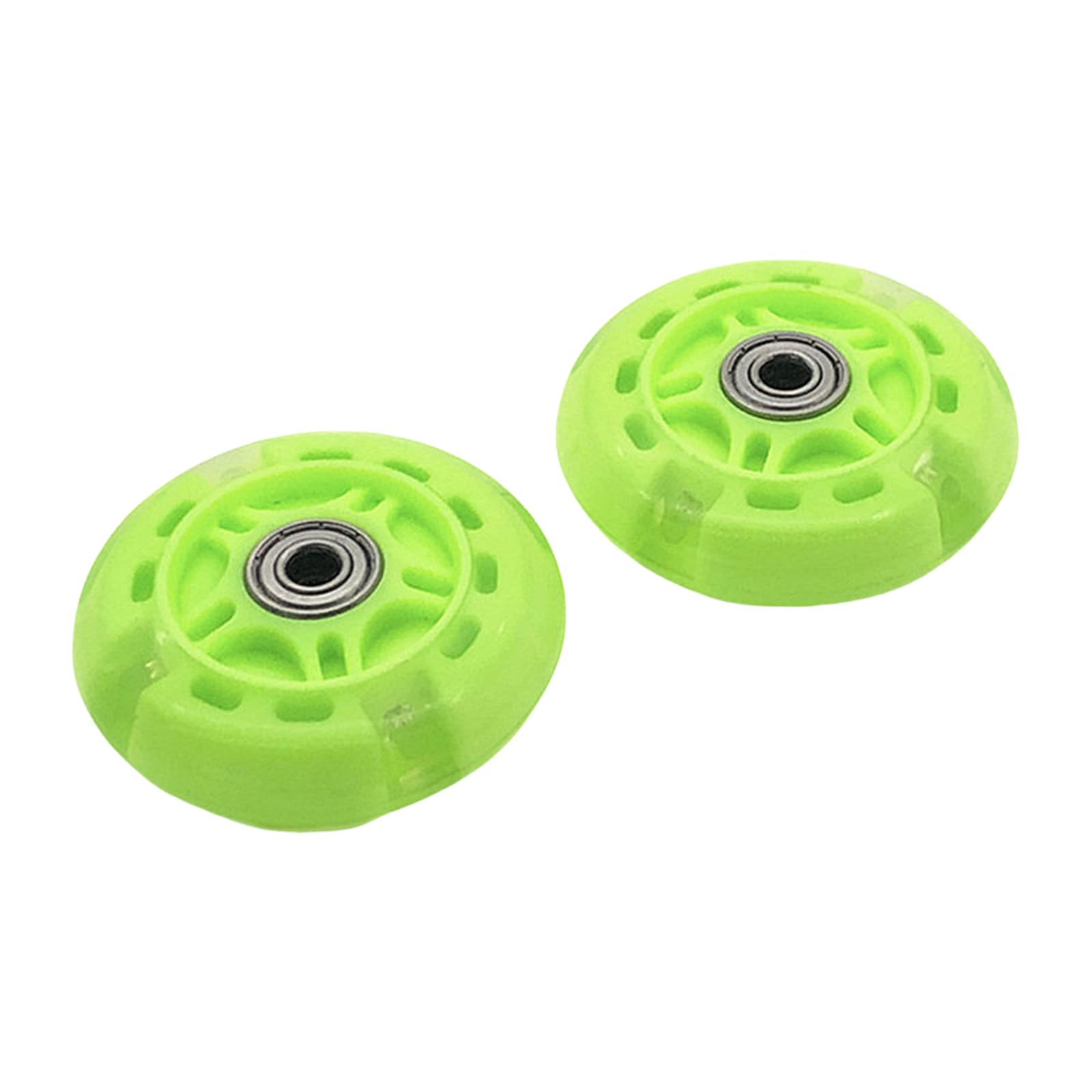 2Pack Children's Scooter Ersatzrad LED Blinkes Hinterradstummte Rad Für Einen Einfachen Austausch von YCHUCH