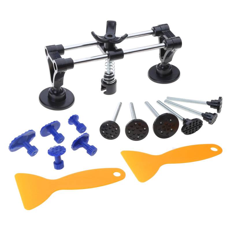 YCHUCH Auto Body Dent Puller Car Dent Puller Set With Double Poles Bridge Dent Puller And Gasket For Car Dent Repair von YCHUCH