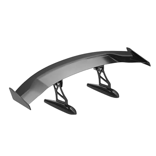 Auto Heckspoiler für Citroen C1 2014-2023, Auto Mini Spoiler Wing Kofferraumspoiler Autodach Fahrzeugstabilität Auto Tuning Spoiler Kratzfest Verschleißfest Zubehör,Black-30cm von YCXLXM