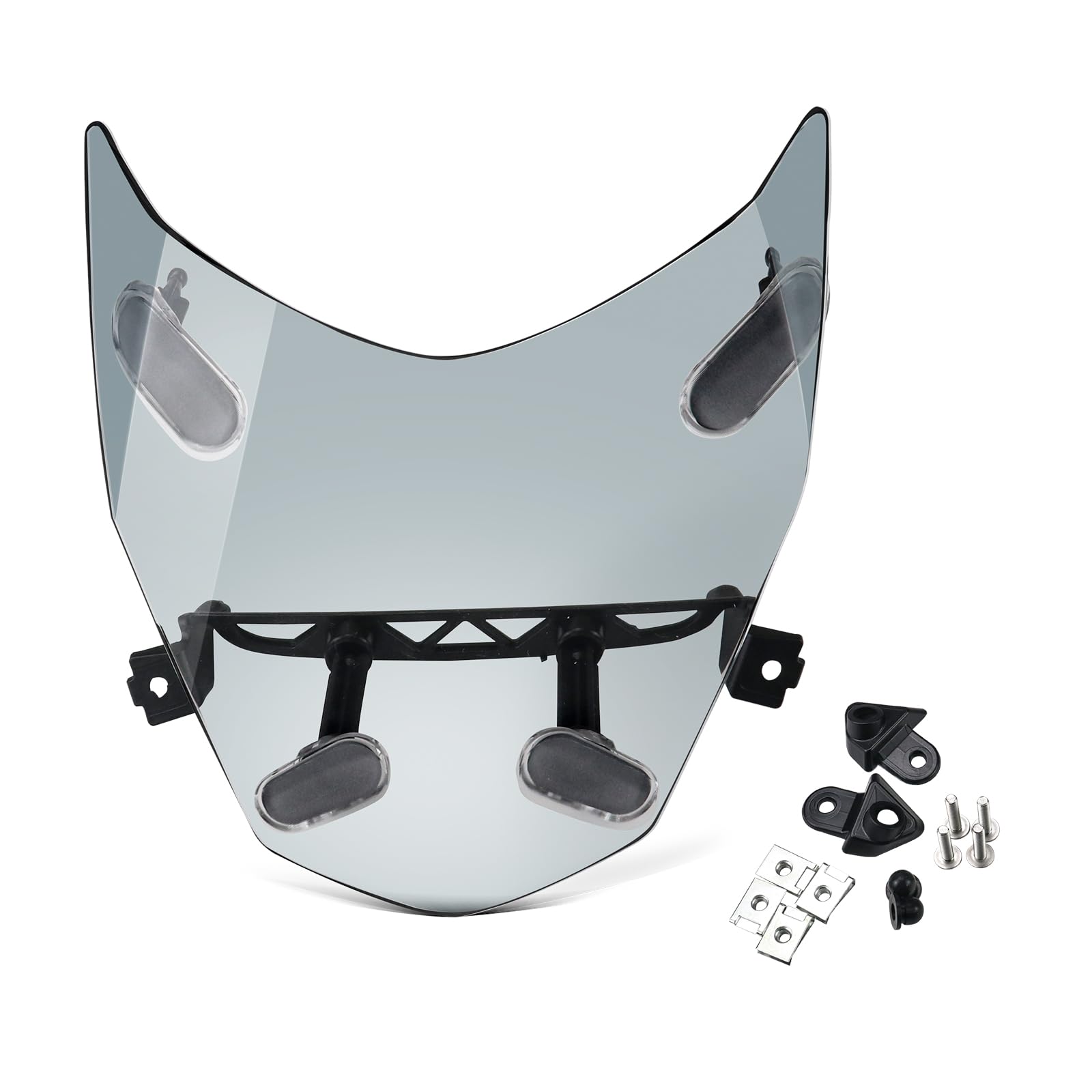 YDADV Motorrad Frontscheinwerfer Guard Scheinwerfer Kühlergrill Windschild Für BMW R 1300 GS R1300 GS R1300GS Zubehör (Smoke Gray) von YDADV