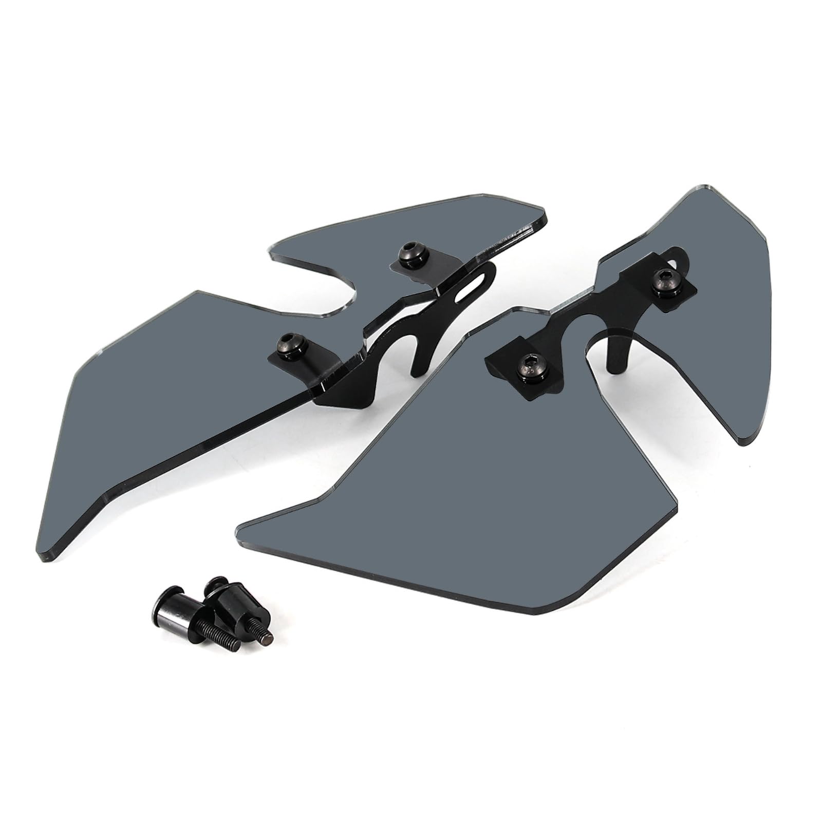 YDADV Motorrad Seitenabweiser Windschild für F750GS F850GS F 850 750 GS ab 2018 2019 2020 Zubehör (Rauchgrau) von YDADV