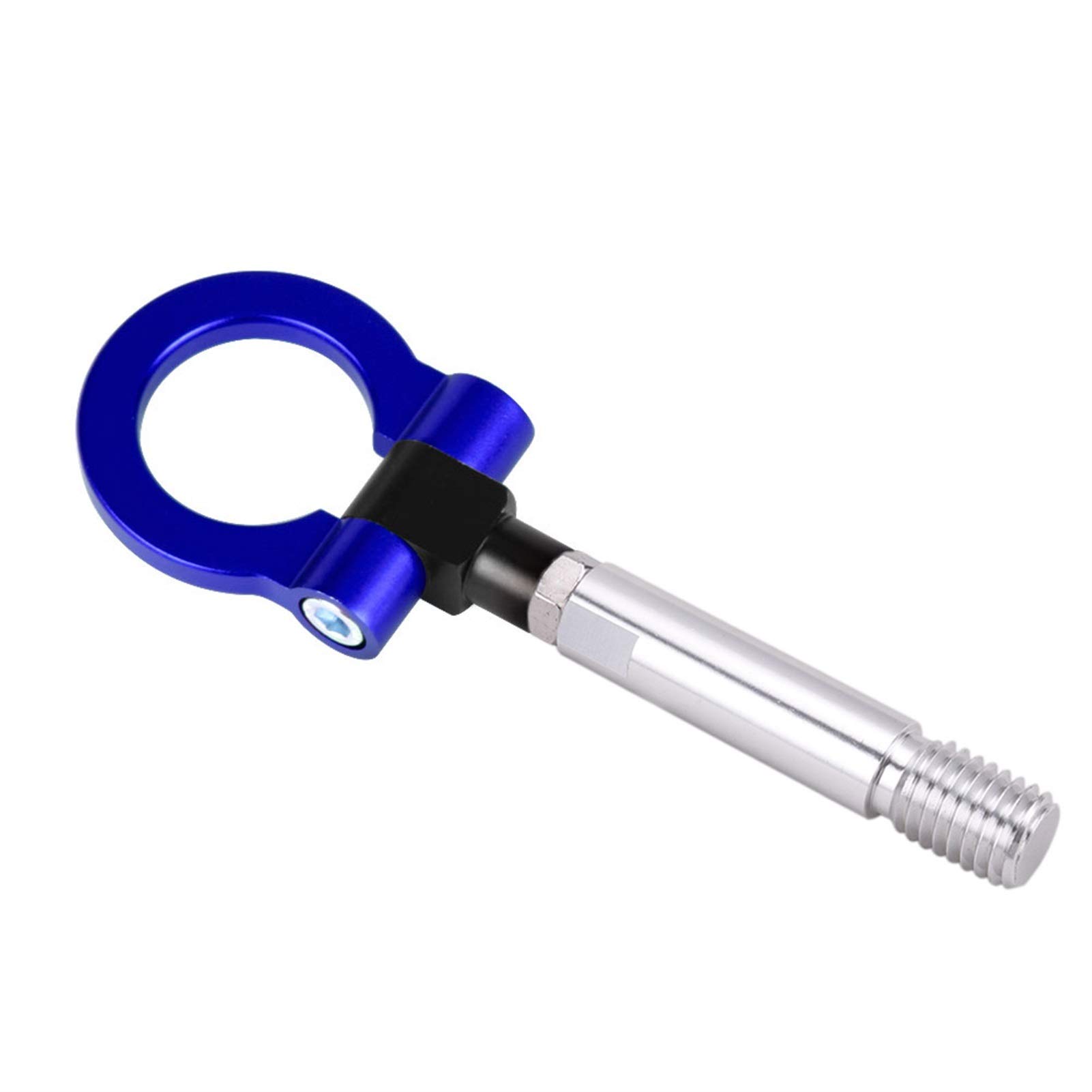 Abschleppstange,Abschlepphaken Aluminium-Abschlepphaken-Ring-Kit Auf Dem Vorderen Hinteren Anhängerhaken-Ring Passend Für 08 Benz RS-TH008-9(Blue) von YDFJKKL