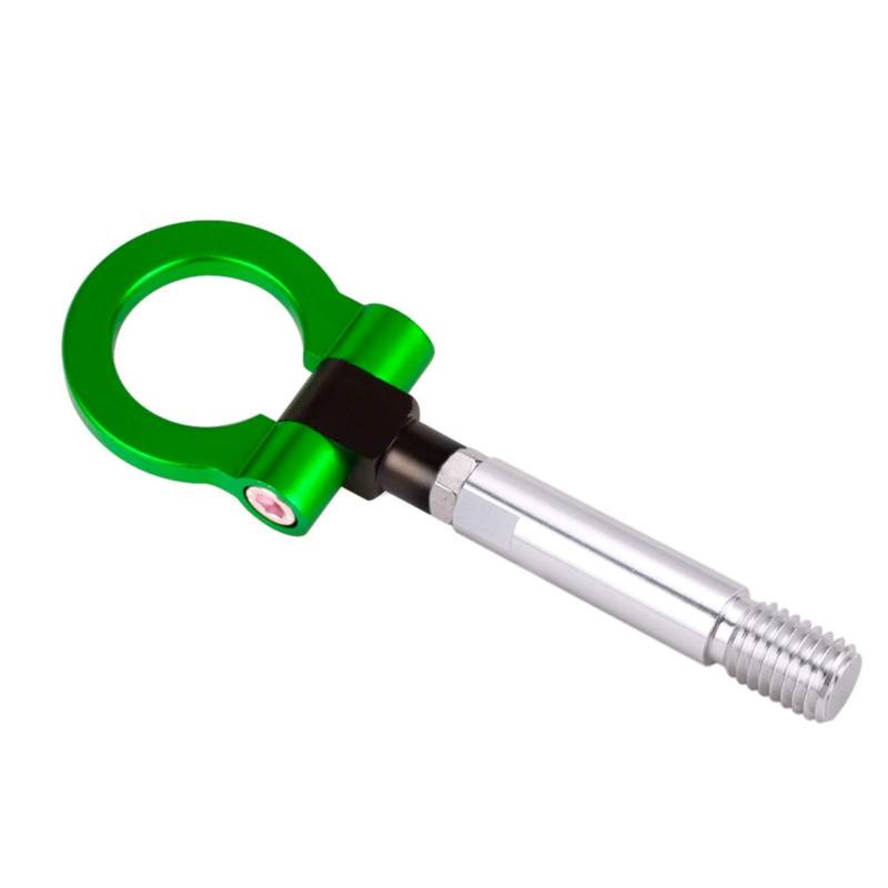 Abschleppstange,Abschlepphaken Aluminium-Abschlepphaken-Ring-Kit Auf Dem Vorderen Hinteren Anhängerhaken-Ring Passend Für 08 Benz RS-TH008-9(Green) von YDFJKKL